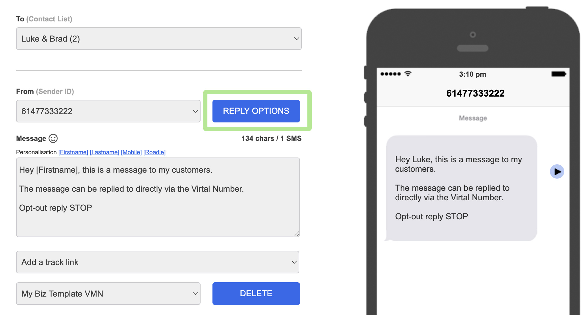 How to receive replies to email