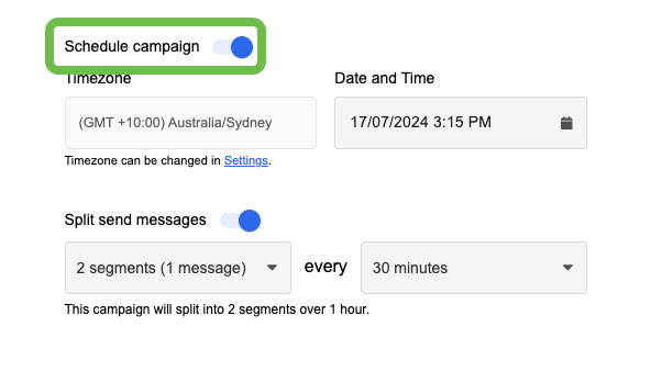 How to send an MMS campaign